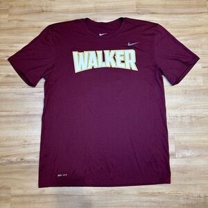 Nike The Nike Tee Walker #22 Dri-Fit Athletic Cut Shirt Size Large